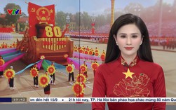 Bí mật về chiếc áo dài đỏ "gây sốt" trên sóng VTV1 ngày Quốc khánh