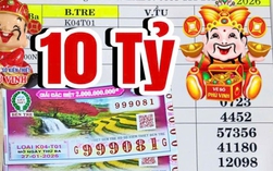 Xổ số miền Nam: Sáng 28-1, lộ diện người phụ nữ trúng độc đắc 10 tỉ đồng