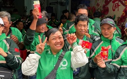 Bữa cơm tất niên của gần 300 tài xế xe công nghệ