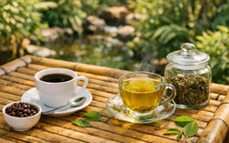 Đẩy lùi gan nhiễm mỡ nhờ uống cà phê, trà mỗi ngày