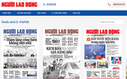 E-Paper Báo Người Lao Động: Kết nối tin tức số, lan tỏa quà tặng đến mọi miền