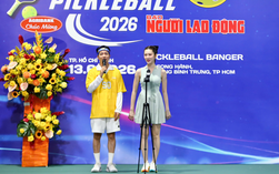 Giải Pickleball Báo Người Lao Động năm 2026: Bùng nổ cảm xúc cùng các nghệ sĩ
