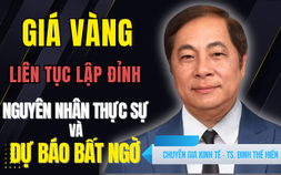 Chuyên gia phân tích những biến động dữ dội của giá vàng miếng và dự báo mới nhất