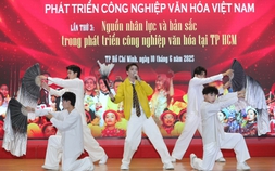 Nhiều nghệ sĩ, ca sĩ tên tuổi dự tọa đàm công nghiệp văn hóa tại Báo Người Lao Động