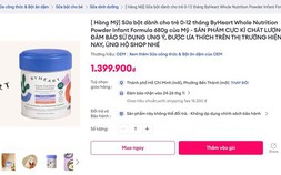 Sữa ByHeart nhiễm khuẩn, Bộ Y tế yêu cầu rà soát hồ sơ