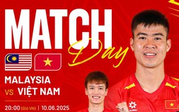 Malaysia - Việt Nam: Thủ môn Filip, Pendant Quang Vinh thi đấu từ đầu