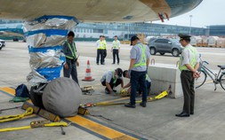 Cận cảnh "chạy bão" tại các sân bay