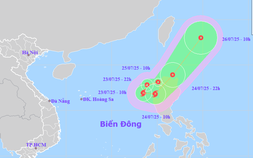 Xuất hiện áp thấp nhiệt đới giật cấp 8 gần Biển Đông