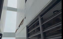 TP HCM: Khảo sát căn hộ tầng 16 có vết nứt lớn ở chung cư 34 tầng