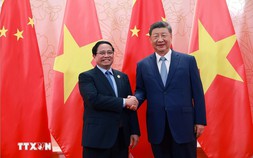 Thủ tướng hội kiến Tổng Bí thư, Chủ tịch nước Trung Quốc Tập Cận Bình