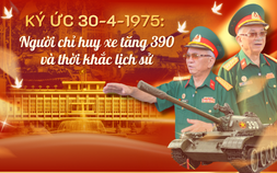 Người chỉ huy xe tăng 390 kể thời khắc lịch sử húc đổ cổng Dinh Độc Lập