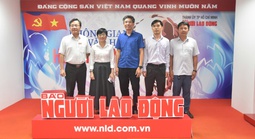 Lãnh đạo Báo Đắk Nông thăm và làm việc tại Báo Người Lao Động