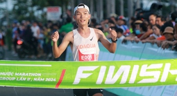 Hoàng Nguyên Thanh lần thứ nhì vô địch Giải Marathon Bình Phước