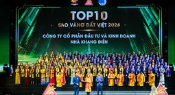 Tập đoàn Khang Điền tự hào “Top 10 Sao Vàng Đất Việt 2024”