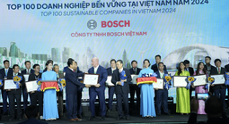 Bosch Việt Nam là một trong 100 doanh nghiệp sản xuất bền vững