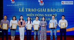 Báo Người Lao Động đoạt giải 3 báo chí miền Đông Nam Bộ lần thứ II