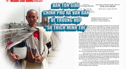 Ban Tôn giáo Chính phủ ra văn bản về trường hợp "sư Thích Minh Tuệ" 