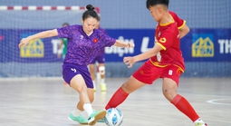 Futsal nữ Việt Nam hoàn thiện đội hình dự vòng loại châu Á