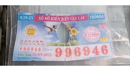 Vé số trúng 2 tỉ bị rách: Công ty XSKT Gia Lai trả lời chính thức