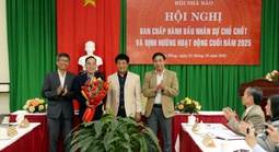 Ông Lê Huy Toàn được bầu làm Chủ tịch Hội Nhà báo tỉnh Lâm Đồng