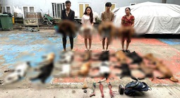 Công an TP HCM bắt bà chủ lò chó