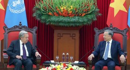 Tổng Bí thư Tô Lâm tiếp Tổng Thư ký Liên hợp quốc António Guterres