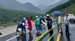 Nỗ lực khắc phục sạt lở, đảm bảo an toàn trên cao tốc La Sơn – Hòa Liên