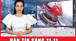 Bản tin sáng 11-11: Bão số 14 Phượng Hoàng đột ngột đổi hướng di chuyển trên Biển Đông