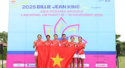 Khởi tranh Giải Quần vợt Jean King Cup Nhóm III - Asia/Oceania