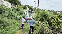 Nguy cơ sạt lở tại Núi Lớn ở phường Vũng Tàu: Sở Xây dựng TP HCM đến hiện trường