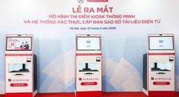 Agribank tài trợ Kiosk thông minh - bước tiến mới trong cải cách hành chính
