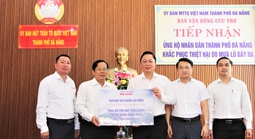 Thiết thực hỗ trợ người dân vùng bão lũ
