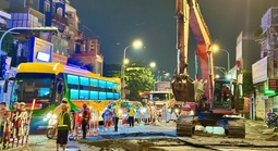 Metro số 2: Thi công đêm, chuẩn bị khởi công tháng 1-2026