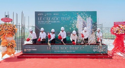 Lavita Thuan An cất nóc Block C, bước tiến mới của dự án trọng điểm khu Đông Bắc TP HCM