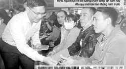 Báo in Người Lao Động 17-11: Dồn sức chăm lo Tết chu đáo, nghĩa tình