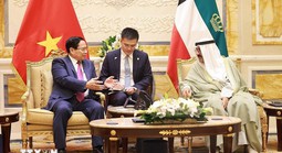 Thủ tướng Phạm Minh Chính hội kiến Quốc vương Kuwait