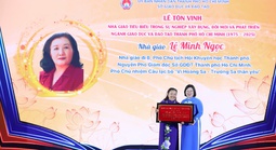 TPHCM: Tôn vinh nhà giáo tiêu biểu và trao tặng Giải thưởng Võ Trường Toản