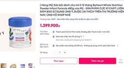 Sữa ByHeart nhiễm khuẩn, Bộ Y tế yêu cầu rà soát hồ sơ