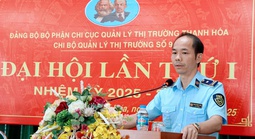 Quản lý thị trường Thanh Hóa có tân chi cục trưởng