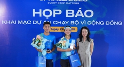 Diễn viên Khả Ngân làm đại sứ dự án chạy bộ vì cộng đồng UpRace 2025