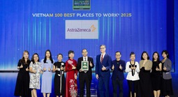 AstraZeneca Việt Nam được vinh danh trong “Top 100 nơi làm việc tốt nhất Việt Nam”