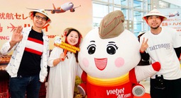 Vietjet tăng chuyến bay Hiroshima - Hà Nội lên 4 chuyến khứ hồi mỗi tuần