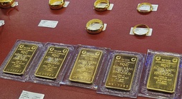 Sáng 21-11, giá vàng miếng SJC thấp nhất trong 3 ngày, vẫn bỏ xa giá thế giới