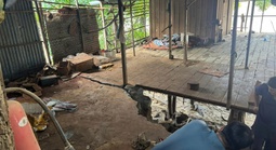 Sạt lở hơn 5 km bờ sông Cái Phan Rang, uy hiếp nhiều nhà dân