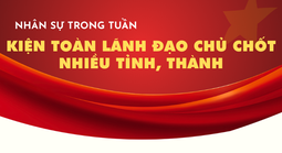 Kiện toàn lãnh đạo chủ chốt nhiều tỉnh, thành