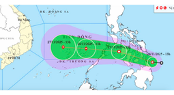Áp thấp nhiệt đới khi nào thành bão số 15, khu vực nào chịu tác động?