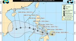 Philppines cảnh báo về "mầm" bão số 15
