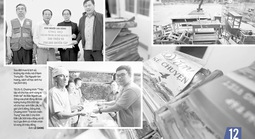 Báo in Người Lao Động 26-11: Triệu tập vở cho học sinh vùng bị thiên tai