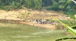 Chánh văn phòng Đảng ủy xã ở Thanh Hóa mất tích trên sông Mã