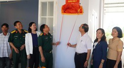 Quân khu 7 sắp bàn giao 69 căn nhà "Khu dân cư liền kề chốt dân quân biên giới"